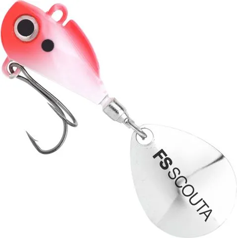 Spro Freestyle Scouta Jig Spinner 10g Red Head