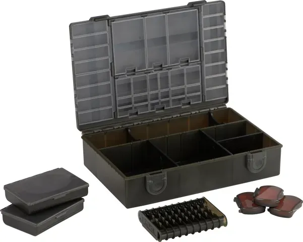 Fox Edges Loaded Medium Tackle Box 27x19x7cm 37 Compartments Plastic
