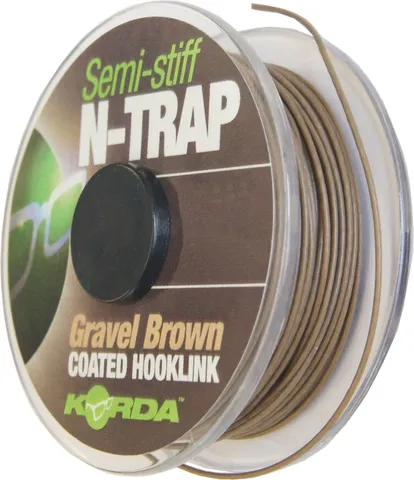 Korda N-TRAP Semi Stiff Vorfachschnur 13,6kg Kies