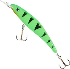 Balzer Matze Koch Wobbler UV Booster 9cm 1.5m 9g Green Fire Tiger