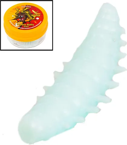 FTM Omura Baits Okto Banane Gummimaden 3cm Baby Blau
