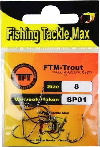 FTM Spoonhaken Haken 10pcs Barbless