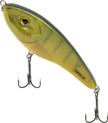 Seika Pro Big Sendai Jerkbait 14.5cm 0.5–2m 55g Fire Perch