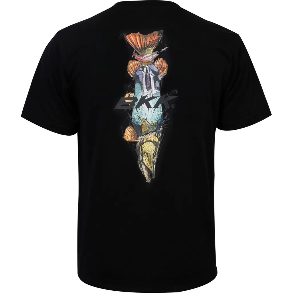 BKK SHORT SLEEVE CASUAL SHIRT - BRAND VALUES PIKE - BLACK S