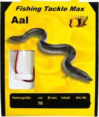 FTM Haken Gebunden Aal 70cm Hooks 1 8pcs Rot