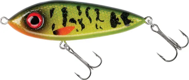 Svartzonker McSnack Crankbaits 9cm 0.3–1.5m 22g Evelina Fluorescent Perch
