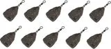 Fox Edges Flat Pear Lead 42g 10pcs