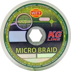 WFT Micro Braid KG Geflochtene Schnur 0.06mm 3.5kg 150m Chartreuse