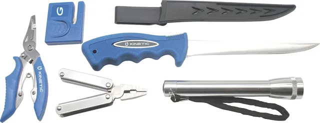 Kinetic Multi-Tools Kit 202 Black/Blue 5pc