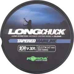 Korda Long Chuck Tapered Mainline 0.27–0.47mm 10–30lb