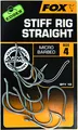 Fox Edges Armapoint Stiff Rig Straight Hooks 4
