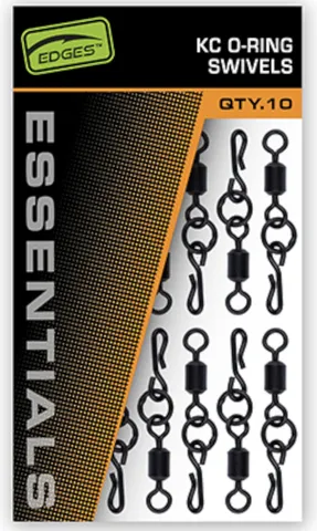 Fox Edges KC O-Ring Swivels Matte Black