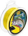 WFT TF8 Zander Geflochtene Schnur 150m 0.1mm 7kg Yellow