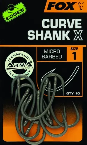 Fox Edges Curve Shank X Haken 4 Micro-Barbed