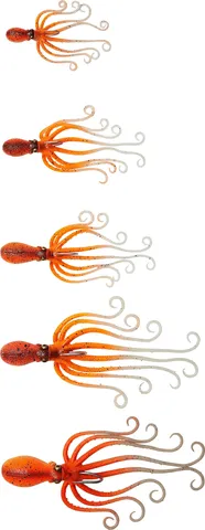 Savage Gear 3D Octopus Sea Fishing Lure 15cm 70g Brown Glow