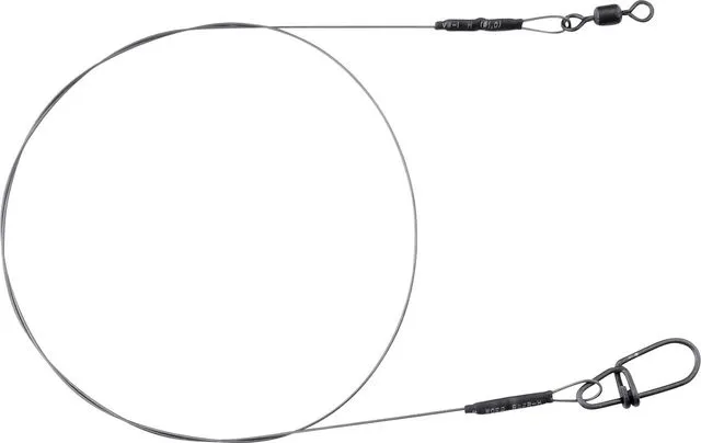 Spro Matt Black Leader 1x1 Leader 30cm 10kg