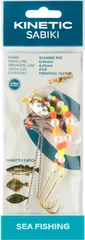 Kinetic Sabiki Scandic Fertigmontage 198 110cm 1pc #1/0 Pearl Yellow Orange
