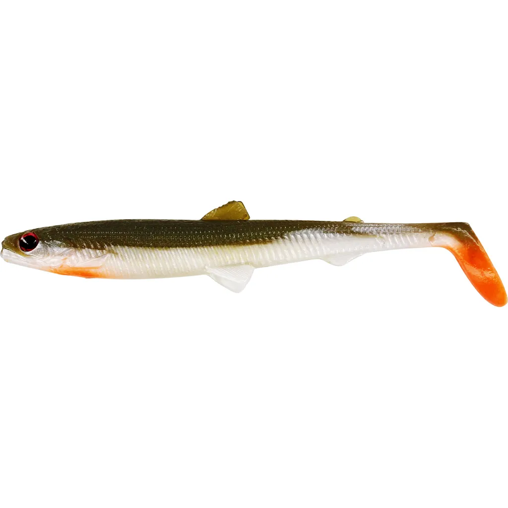 Westin BullTeez Shadtail Gummifische 9.5cm 7g Bass Orange