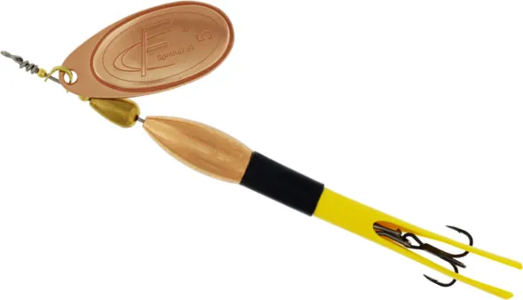 Westin FC Bullet Spinner #5 40g Flouro Yellow Copper Blade