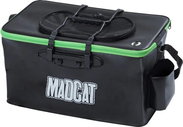 MadCat Foldable Live Bait Bucket 50L 55x30x30cm Black