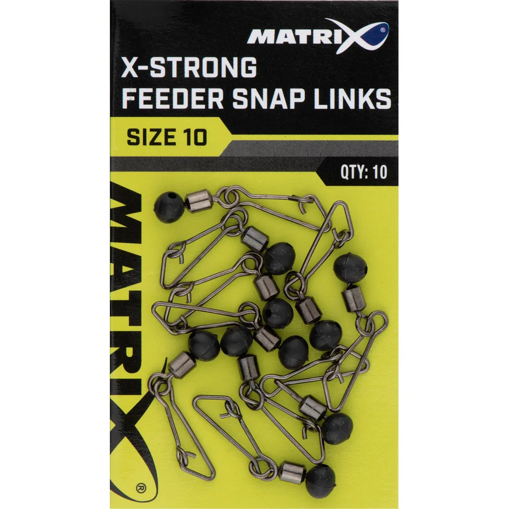 Matrix X-Strong Feeder Snap Links Wirbel #10