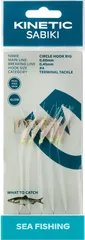Kinetic Sabiki Circle Hook Ready-made Rigs #6 130cm 1pc