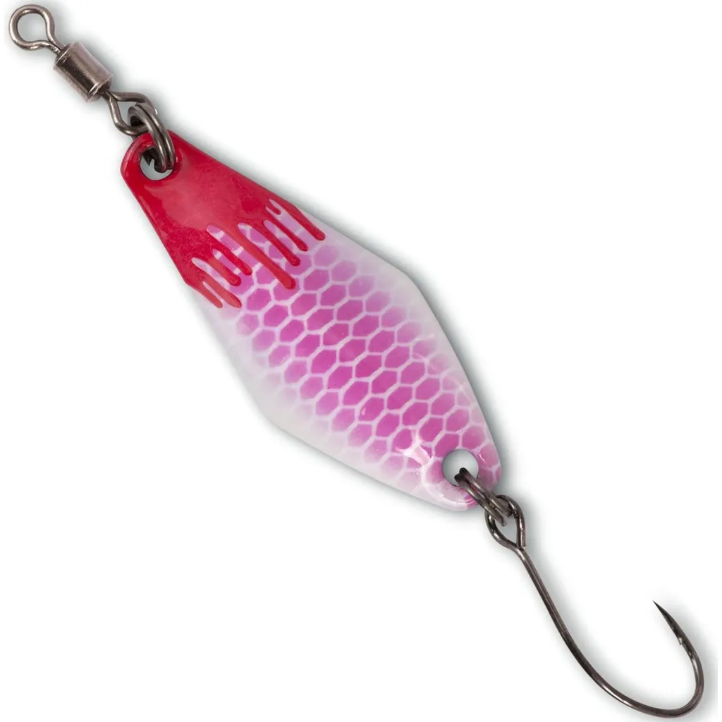 Quantum Magic Trout Zoom Spoon 3cm 2,5g Pink Weiß