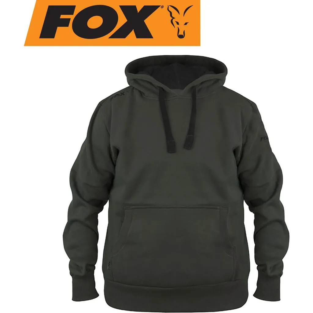 Fox Green Black Hoodie M