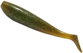 Fox Rage Zander Pro Shad Softbait 10cm Green Pumpkin Rolling