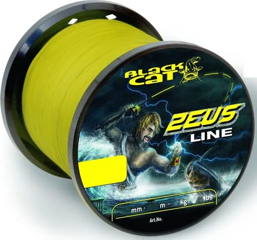 Black Cat Zeus Line Geflochtene Schnur 3000m Gelb