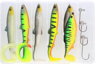 Westin Pike Box Köder-Set 10Pcs Cast & Jig Softbait Spring