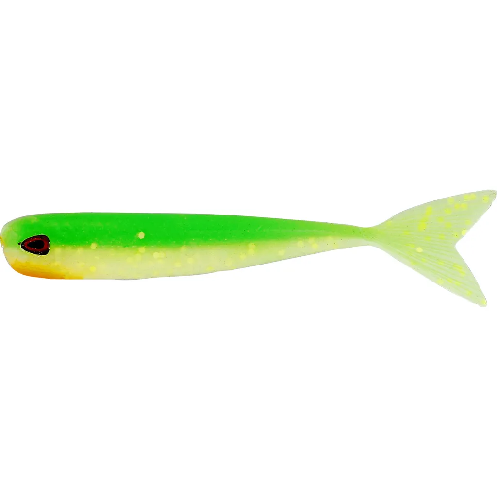Westin MegaTeez V-Tail Gummifisch 9cm 4g UV Slime