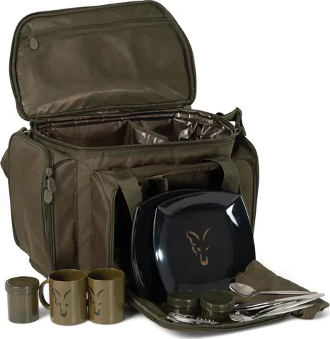 Fox Voyager 2 Persons Cooler Food Bag 55cm Polyester Polyethylene Thermally Insulated