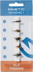 Kinetic Nymphen Fliegen 073 5er