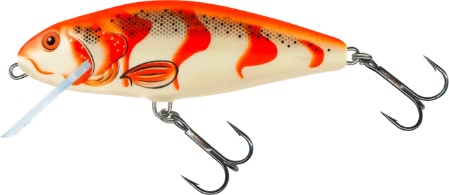 Salmo Perch Floating Crankbait 8cm 0.5–2m 13g Albino Perch