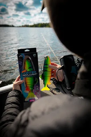 Fox Rage Jointed Replicant 32cm 355g Fire Tiger UV