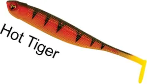 Fox Rage Tiddler Fast Gummiköder 12cm Hot Tiger
