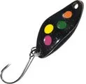 Troutwerk Spoon 1.5g 2.3cm Black/Multicolored Dots