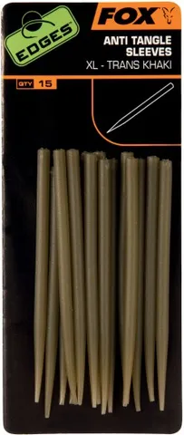 Fox Edges Anti Tangle Sleeves XL Khaki