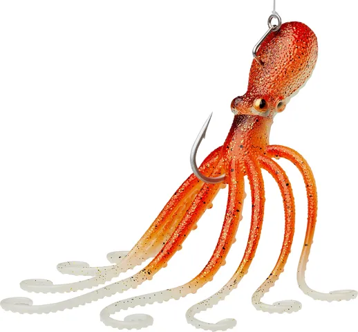 Savage Gear 3D Octopus Sea Fishing Lure 15cm 70g Brown Glow