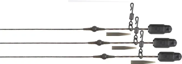 Fox Edges Naturals Heli-Clip Rigs 13.6kg 75cm Submerge