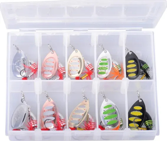 Savage Gear Rotex Spinner Kit 10 2–8g Blade Bait