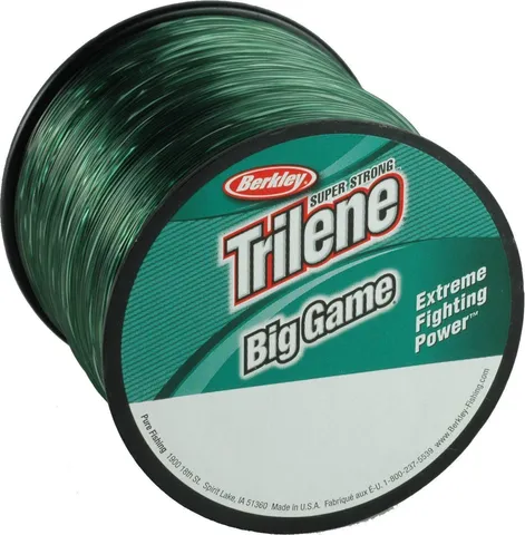 Berkley Trilene Big Game Monofilament Line BGQS15C-22 0.38mm 6.8kg 822m Green
