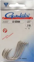 Gamakatsu LS-5314N Hooks 7/0 6