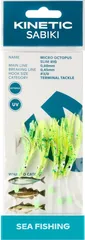Kinetic Sabiki Micro Octopus Slim Fertigvorfach 250 130cm 0.6kg #3/0 Yellow UV