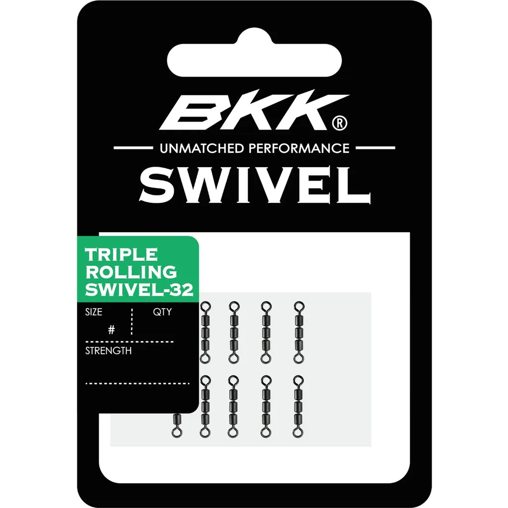 BKK Triple Rolling Swivel-32 #10