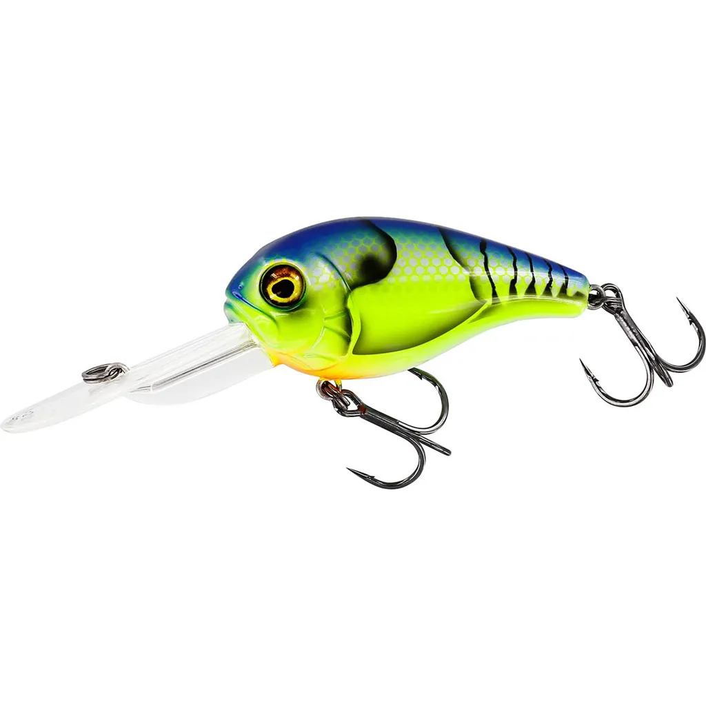 Westin MegaBite DR Crankbait 6cm 19g Chart. Blue Craw