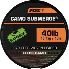 Fox Submerge Camo Leader 13.61kg 10m Lead-Free