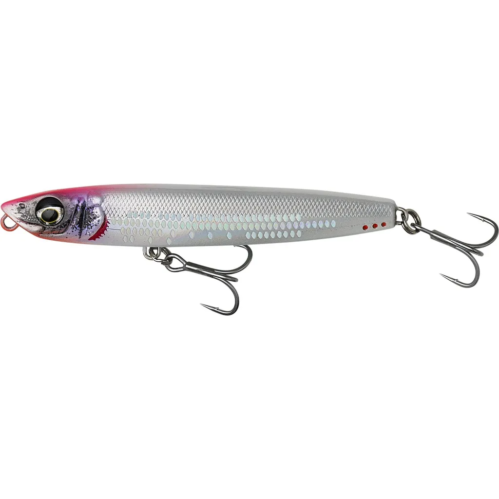 Savage Gear Cast Hacker Meeresköder FS 13cm 73g Pink Head Loose Scales