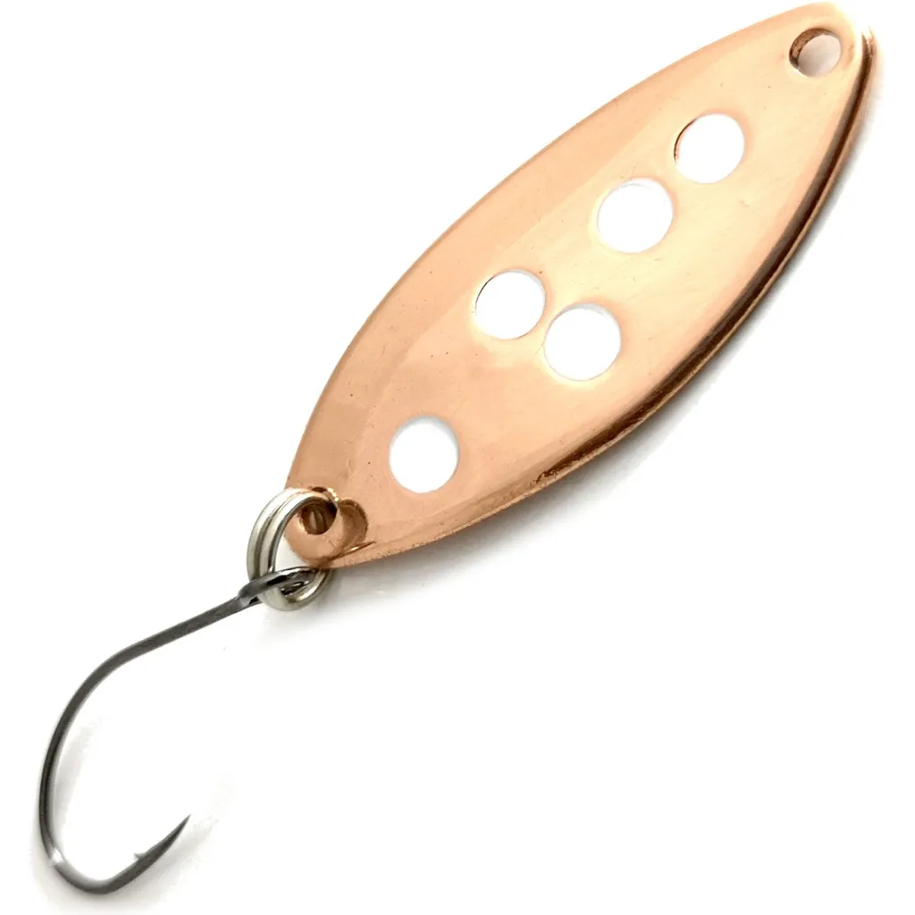 Troutwerk Spoon Blinker 70278 3.3cm 2.5g Kupfer Weiß